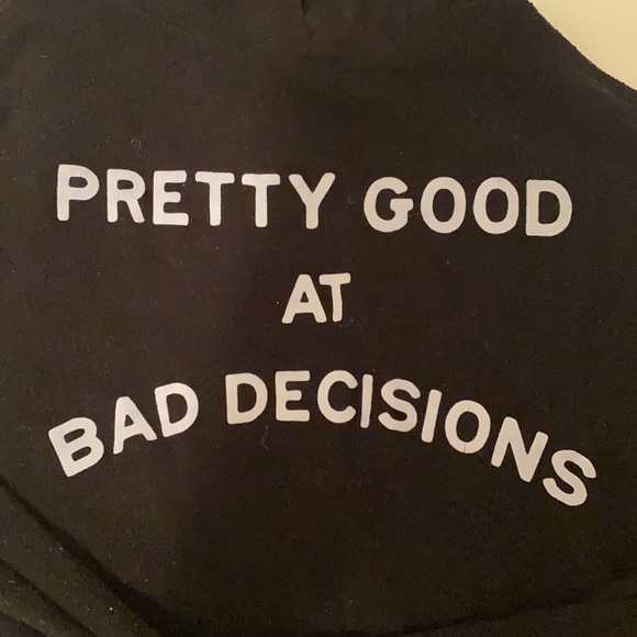 Wildfox “Pretty Good at Bad Decisions” Hoodie - Picture 3 of 5